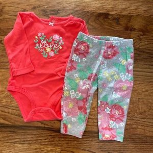 9M baby girl outfit